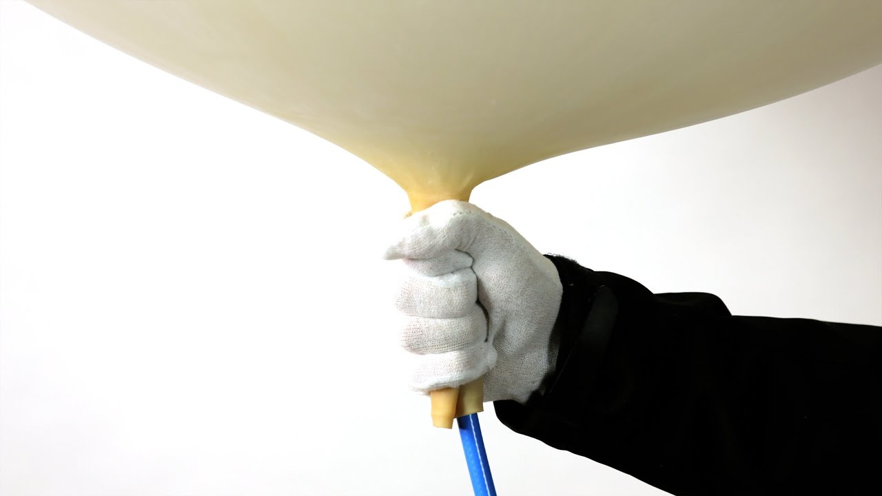 Wie befüllt man einen Wetterballon?