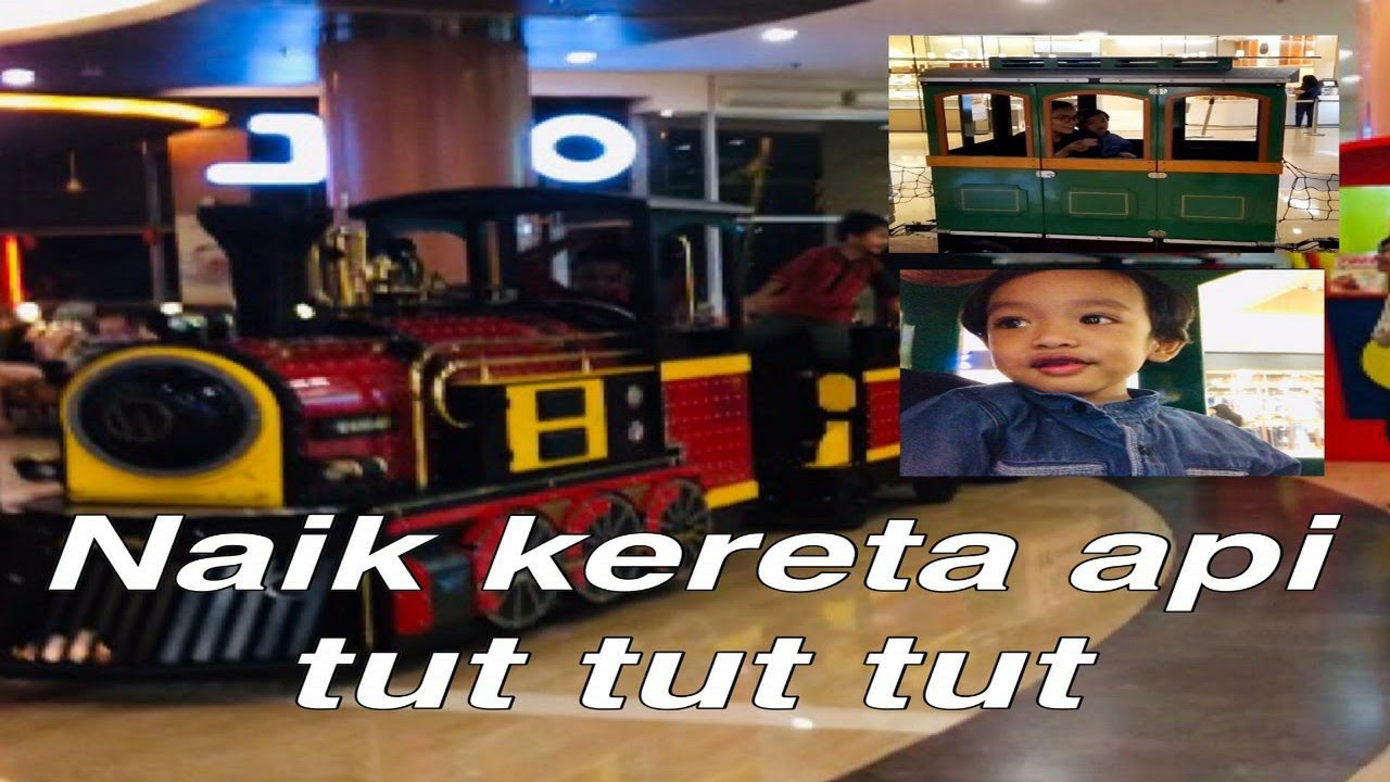 Fairel naik kereta api tut tut tut || choo choo train GM