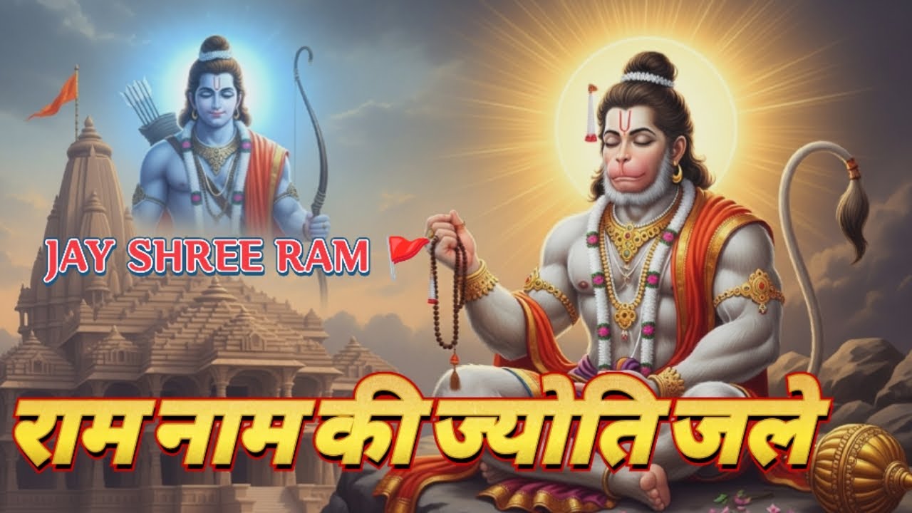 🙏 राम नाम की ज्योति जले 🚩 | New Ram Bhajan 2026 | 🌺 Hanuman Ji Meditation | Bhakti Song | 