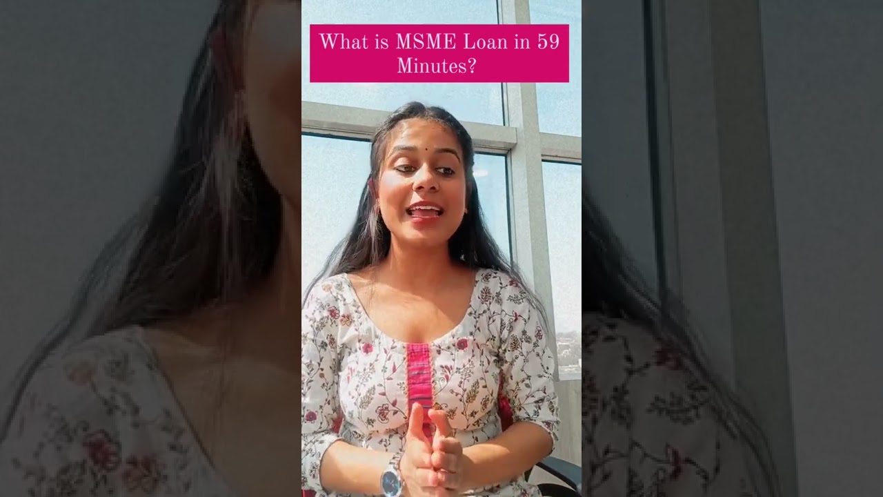 What is MSME Loan in 59 Minutes?