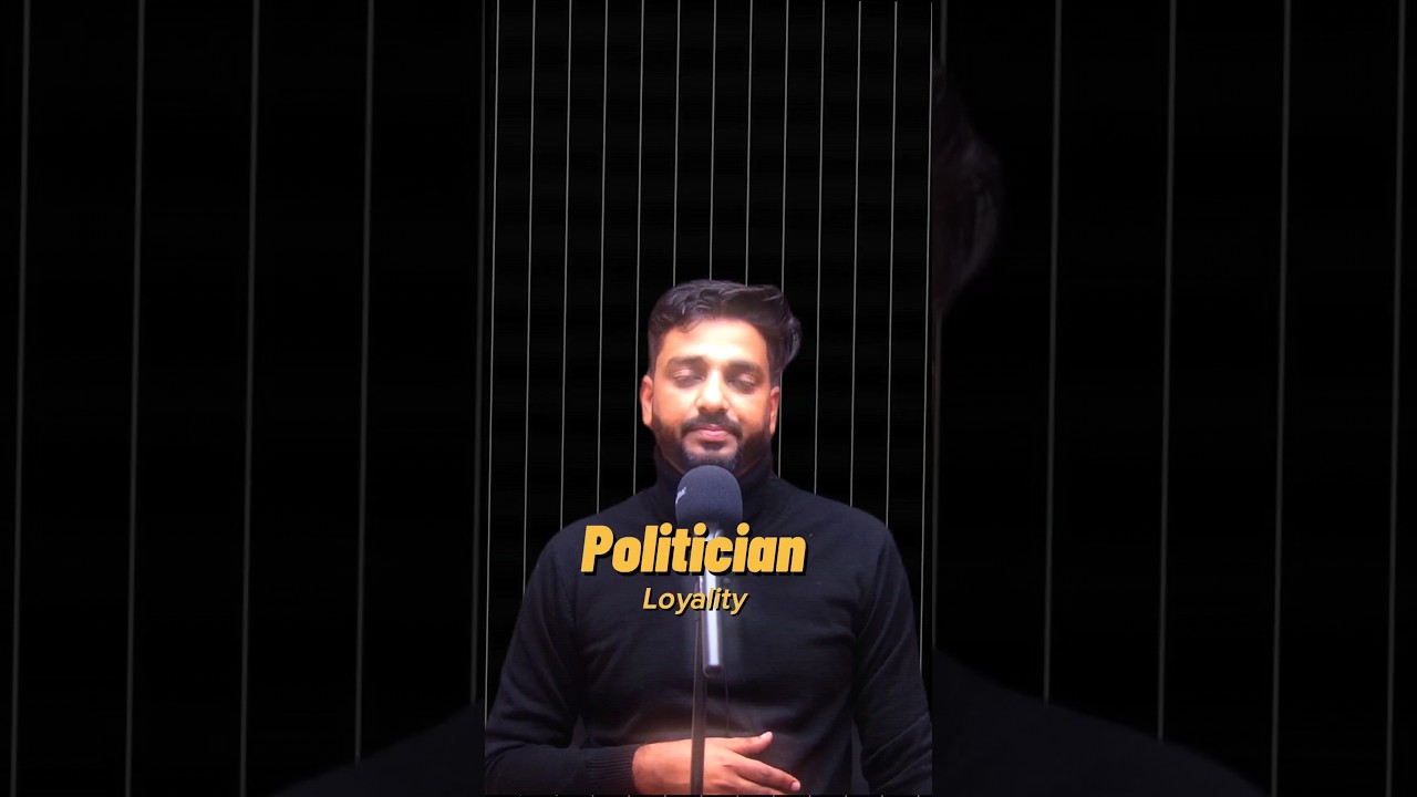 Is Politician loyal towards their Party? think first to cast their Vote #ajayrao #shorts #politican
