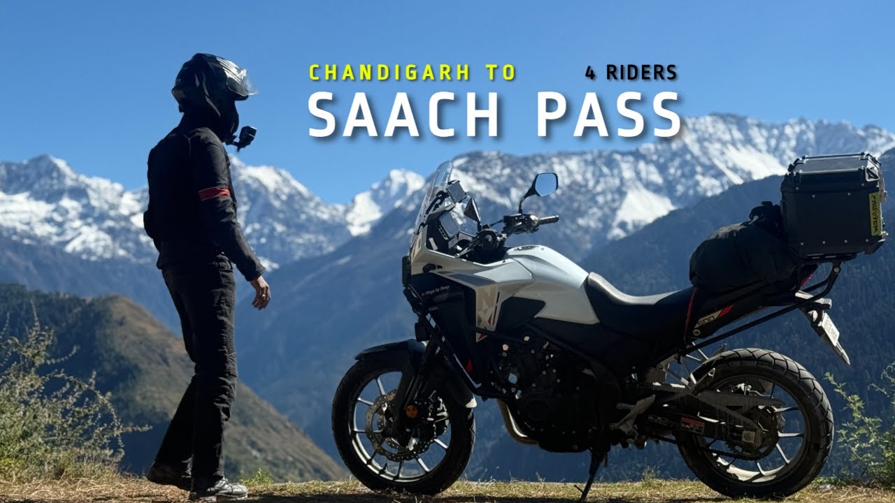 Socha nhi tha ki esa bi hoga | Chandigarh to Saach Pass | EP-1 | Honda NX500 & BMW F850 GSA