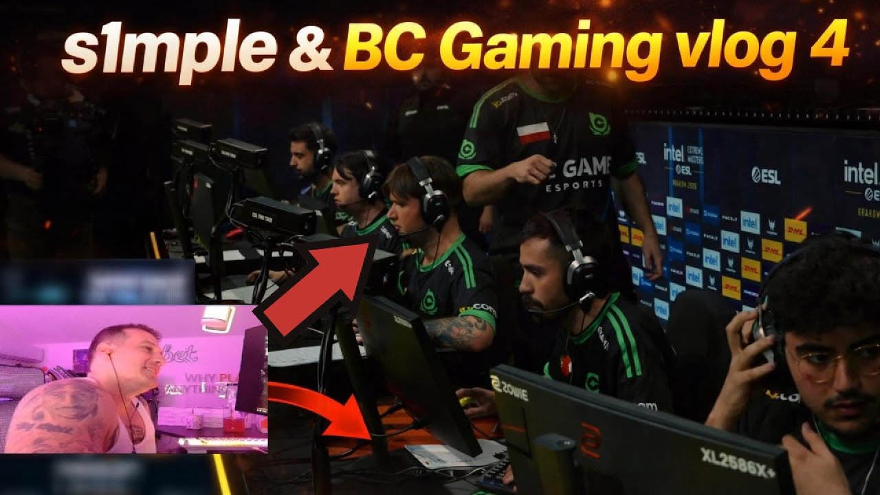 LOBANJICA REACTS TO S1MPLE BC GAMING VLOG DAY 4