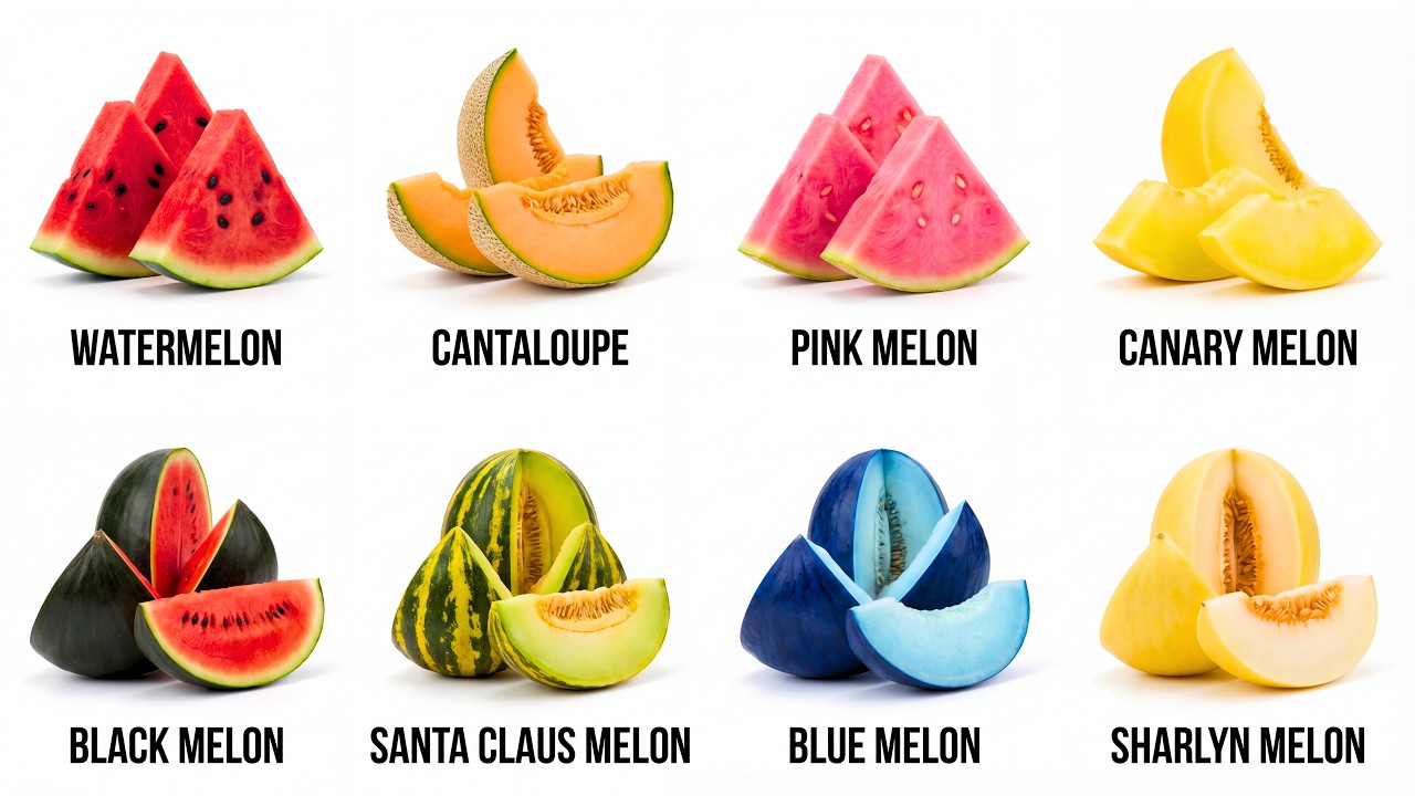 Every Type of Melon Explained In 9 Minutes