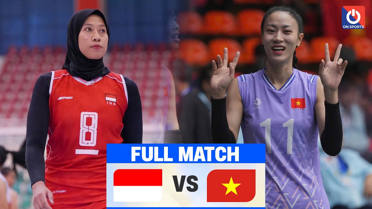 FULL HF | INDONESIA vs. VIETNAM | Kiều Trinh - Thanh Thúy thăng hoa Megawati bất lực