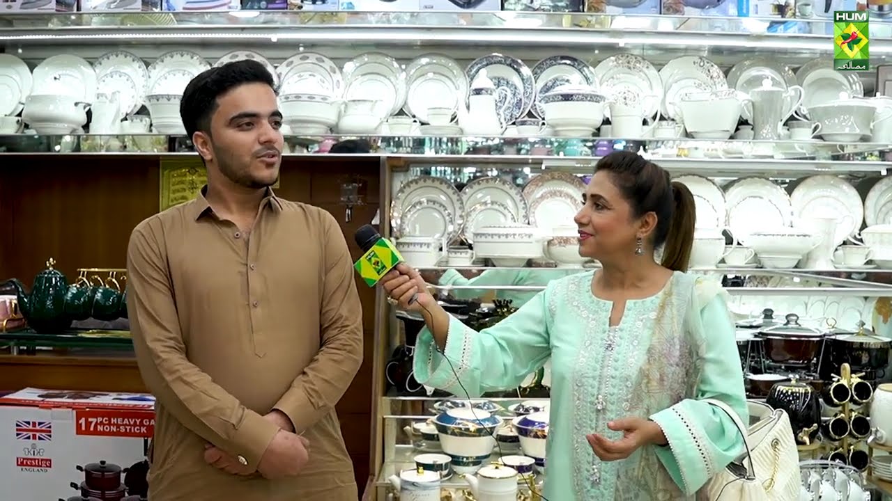 Gul Plaza Memories l Crockery Market Gul Plaza Karachi l Chef Rida Aftab | Masala TV
