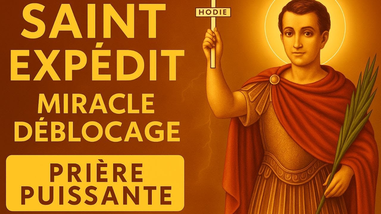 🙏 PRIÈRE PUISSANTE à SAINT EXPEDIT — Pour un Déblocage Urgent dans les Situations Impossibles