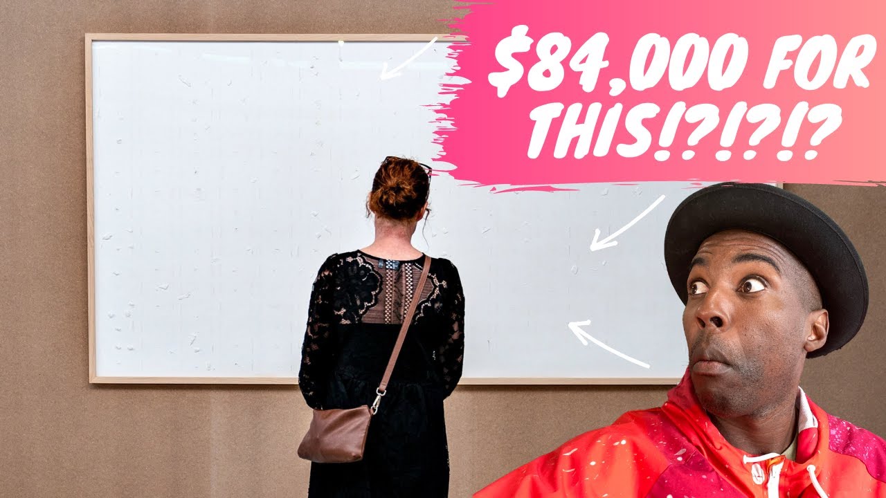 Danish artist gets $84k from Museum and delivers 2 Blank Canvases