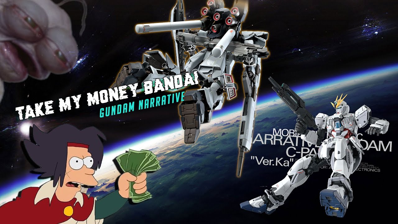 Возьми мои деньги! Фанаты Bandai│ Gundam Narrative Восстаньте!