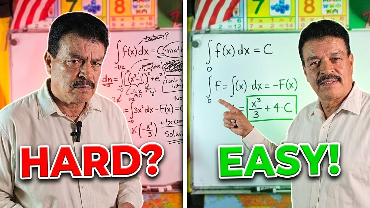 HOW IDENTIFY INTEGRALS AND CHANGE THEOREM | POWER TO TRANSFORM | COLLEGE CALCULUS