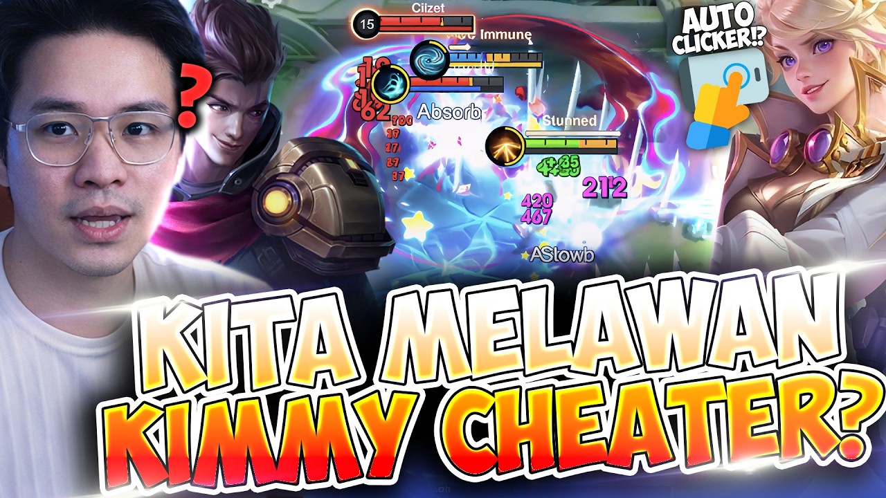 NIAT REVIEW DHS, MALAH KETEMU MUSUH TENGIL PAKE CHEAT !! - Mobile Legends