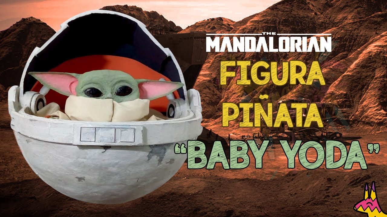 ¡Realizamos Figura/piñata de Baby yoda! (The Mandalorian) 