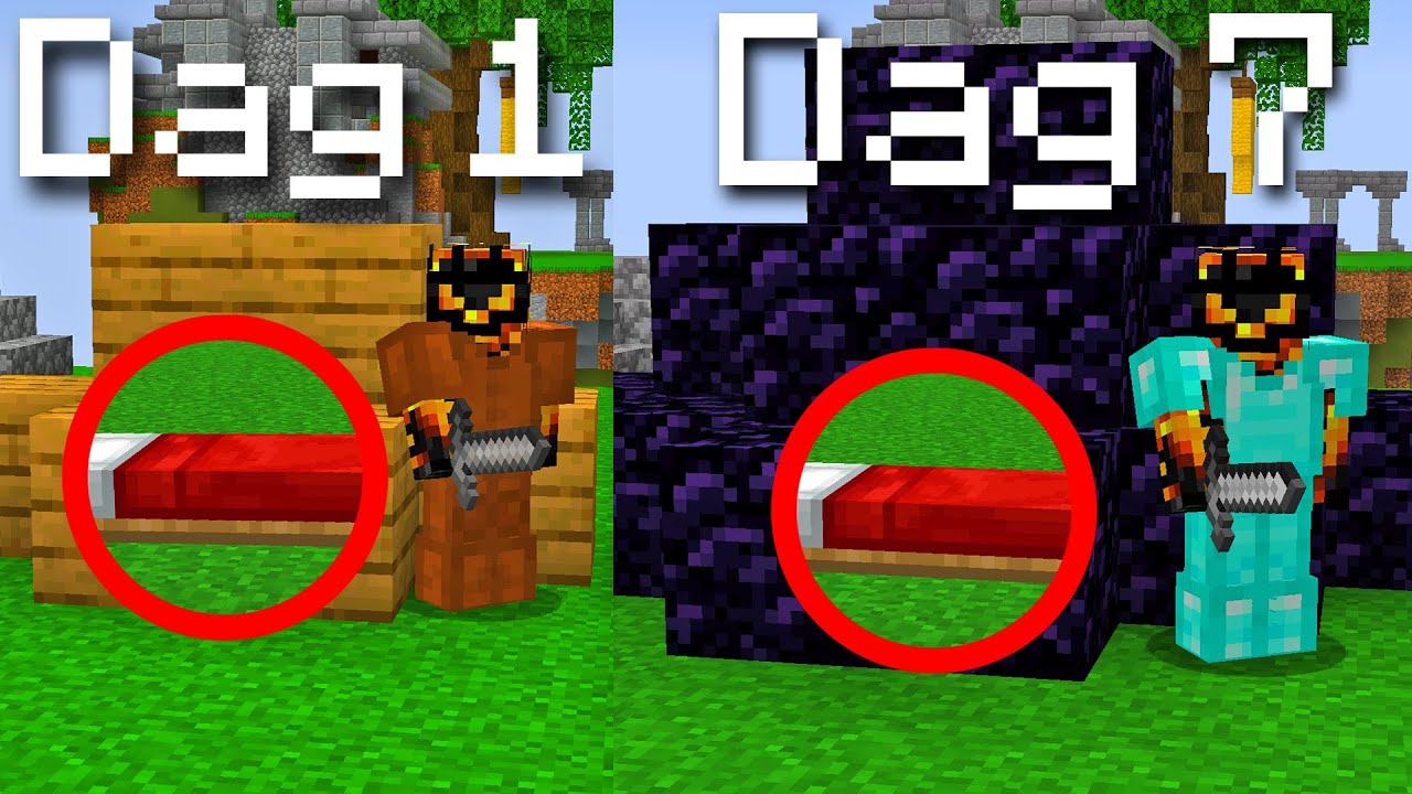 Jeg Brugte 7 Dage På At Blive Bedwars Professionel I Minecraft!