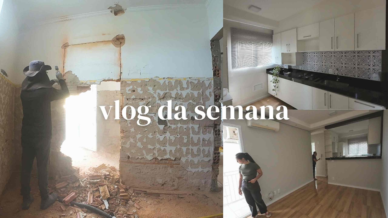 ESSA FOI A PIOR PARTE DA REFORMA e como está o apê do meu avô
