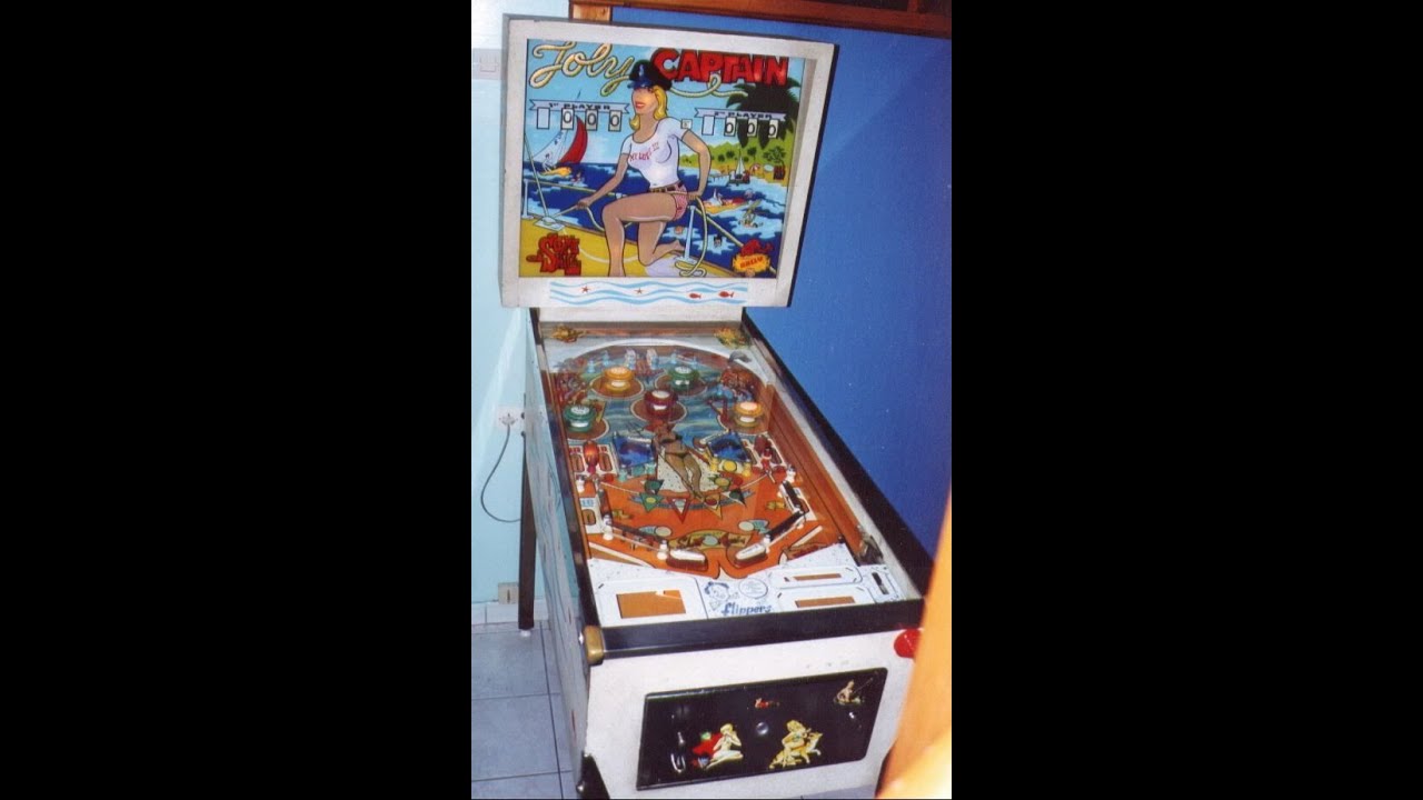 Sauvetage et restauration d'un flipper Rally Joly Captain de 1964 (1ère partie)