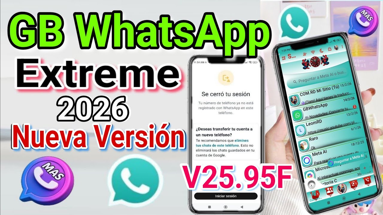 GB WhatsApp Extreme V25.95F Nueva Versión 2026