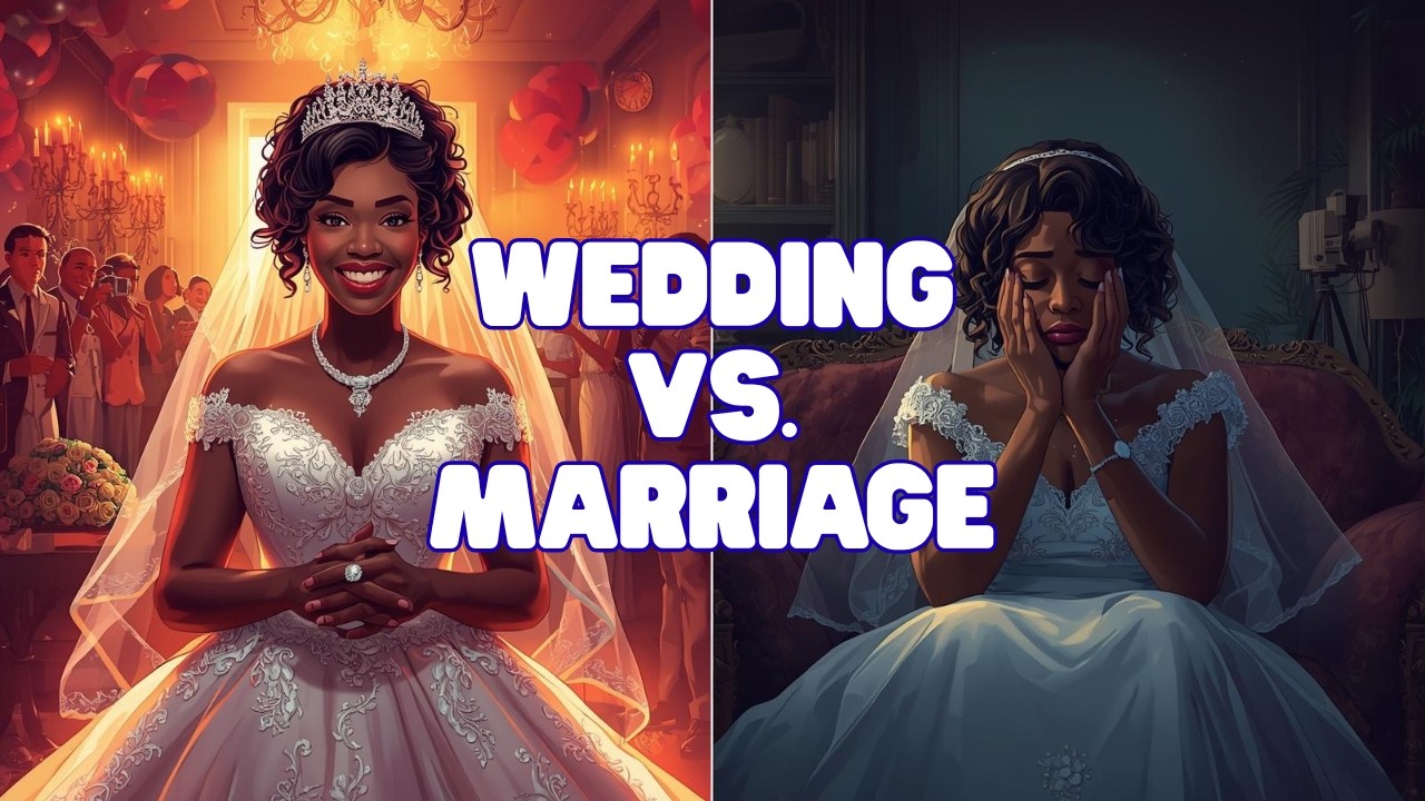 One Prepared for a Wedding… The Other prepared For Marriage #africanstories #christiananimation