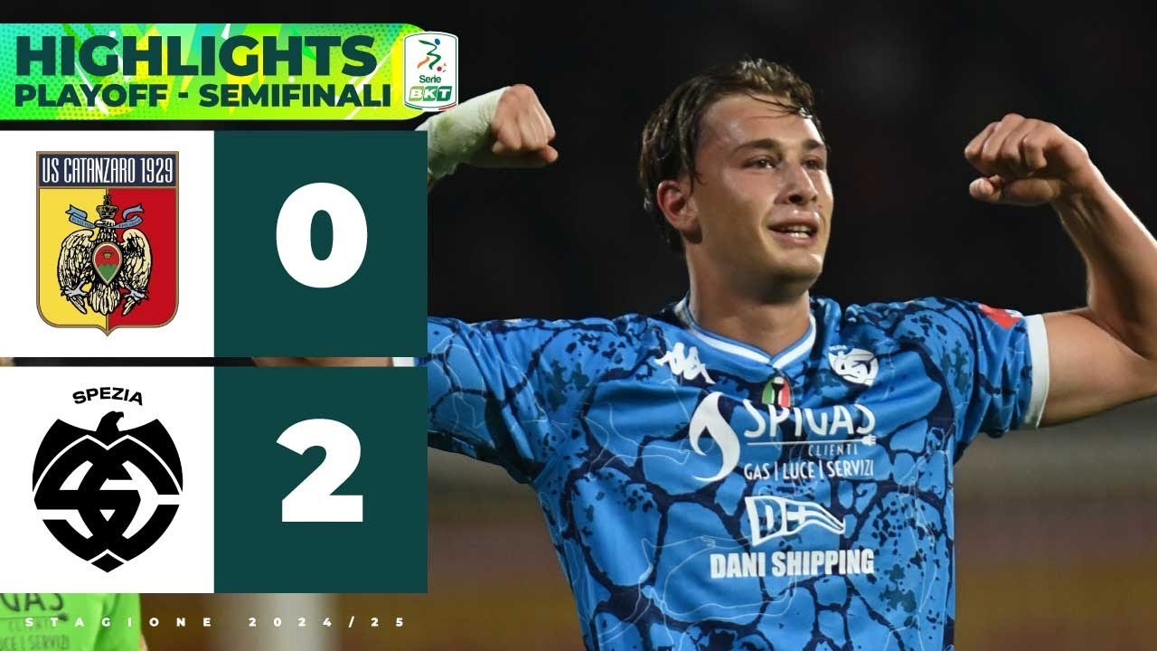 Catanzaro-Spezia 0-2 | DI SERIO ed ESPOSITO mettono il Playoff in discesa | HIGHLIGHTS Serie BKT