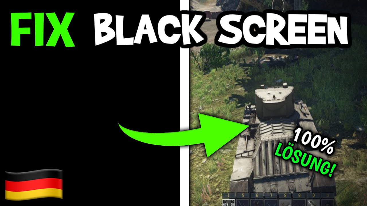 War Thunder Black Screen | Die L&Ouml;SUNG | Fehlerbehebung