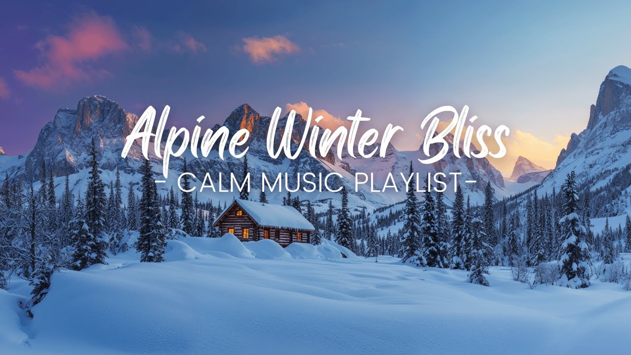 Alpine Winter Bliss | Relaxing Country Music for Snowy Cabin Moments