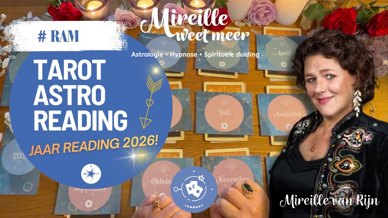 ♈️RAM 2026 Tarot & Astro Jaarreading &ndash;Dit jaar herontdek jij jezelf & je vuur | Liefde, geld & groei