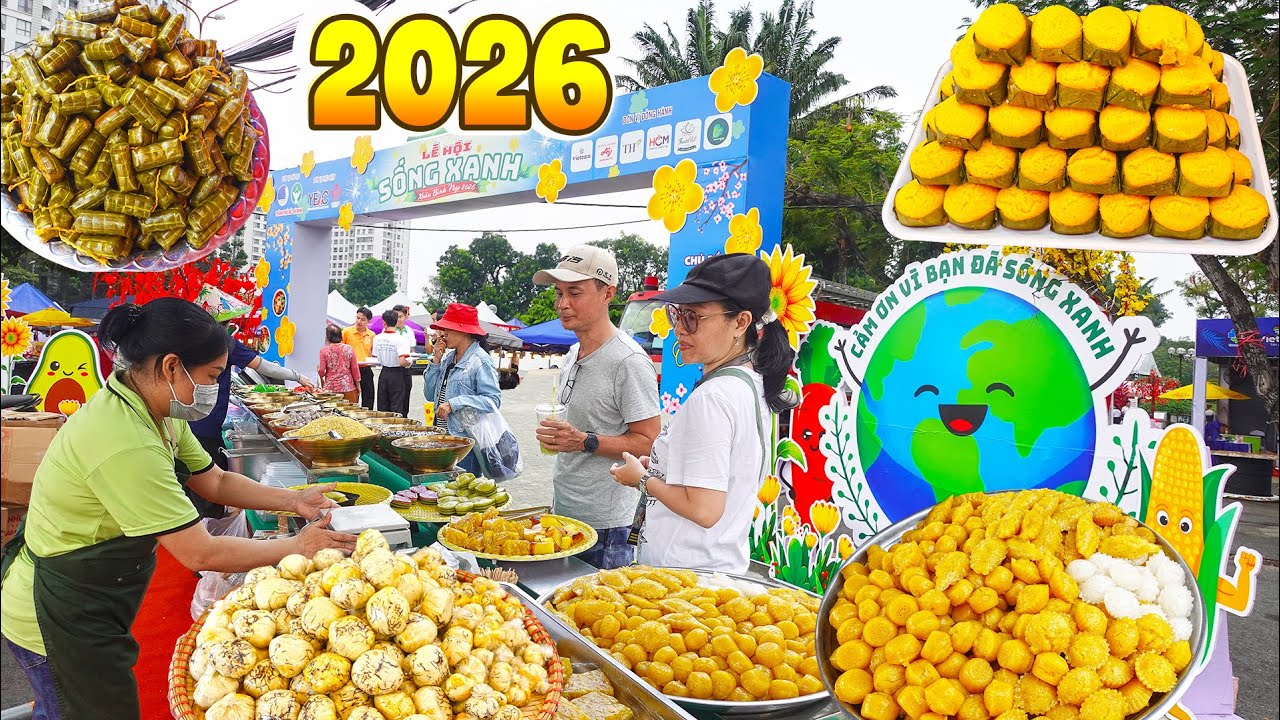 Tưng Bừng Khai Trương Lễ Hội Ẩm Thực Chay 2026 Xuân Và Tuổi Trẻ Ngày Đầu Tiên 29/1