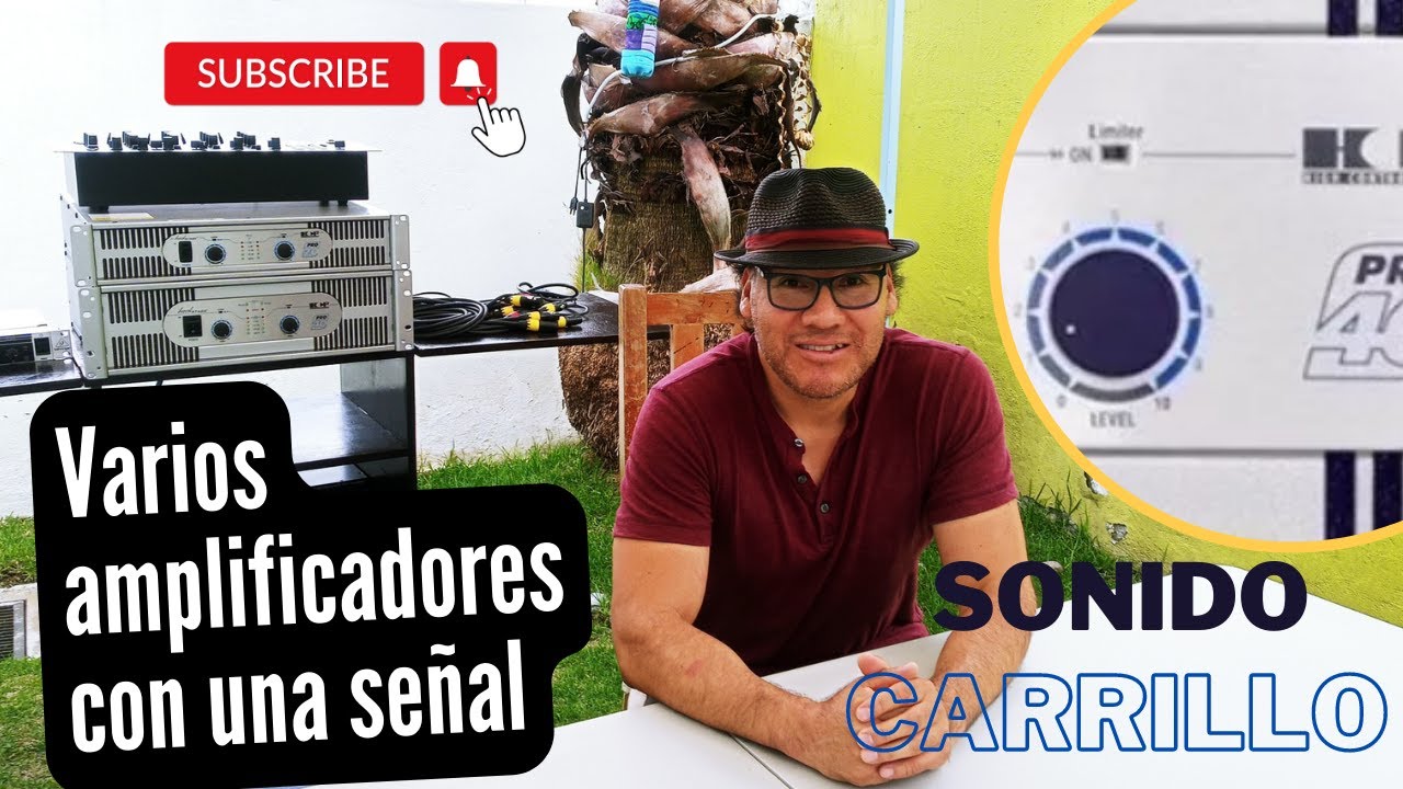 Como utilizar varios amplificadores con una señal 😱