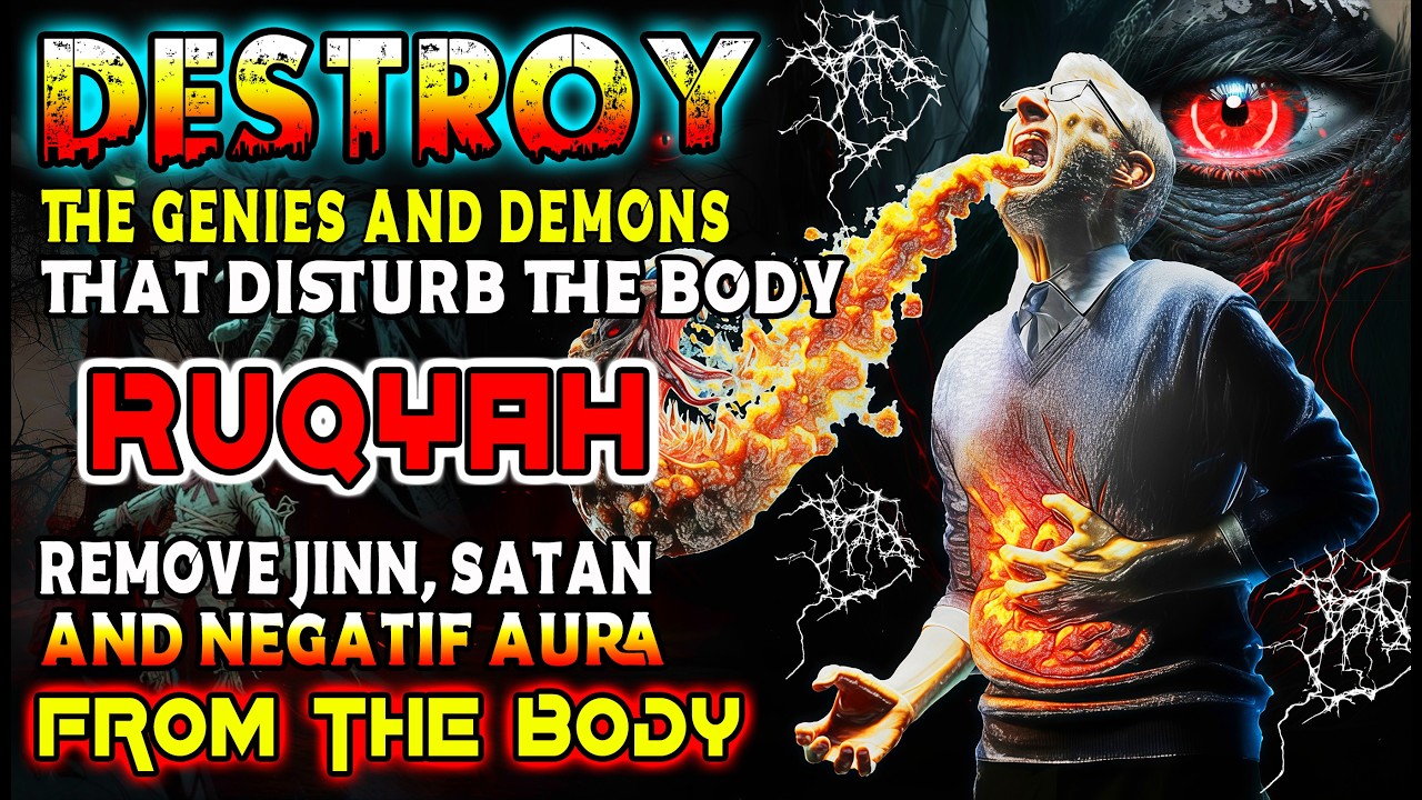 RUQYAH AL QUR'AN - DESTROY JIN, MAGIC THAT LIVES IN THE BRAIN, HEART, BLOOD STREAM AND OTHERS