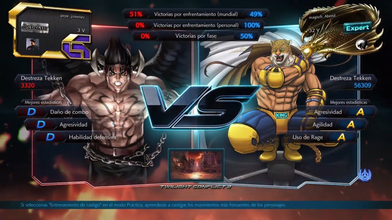 Tekken 7 Online I Devil Jin vs King   (2026)