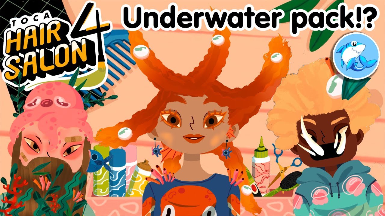 Toca Hair salon 4 | Underwater pack!? #3