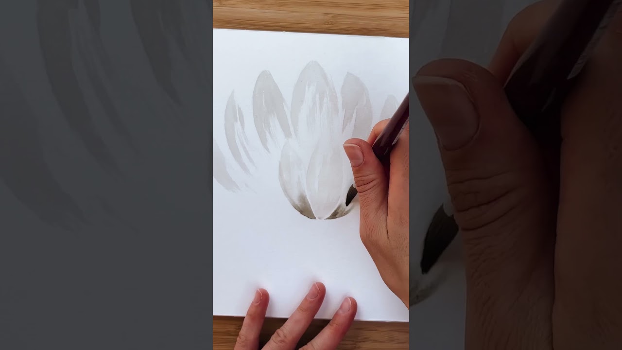Easy Painting the White Lotus: A Watercolor Tutorial Inspired by the Hit HBO Series 
