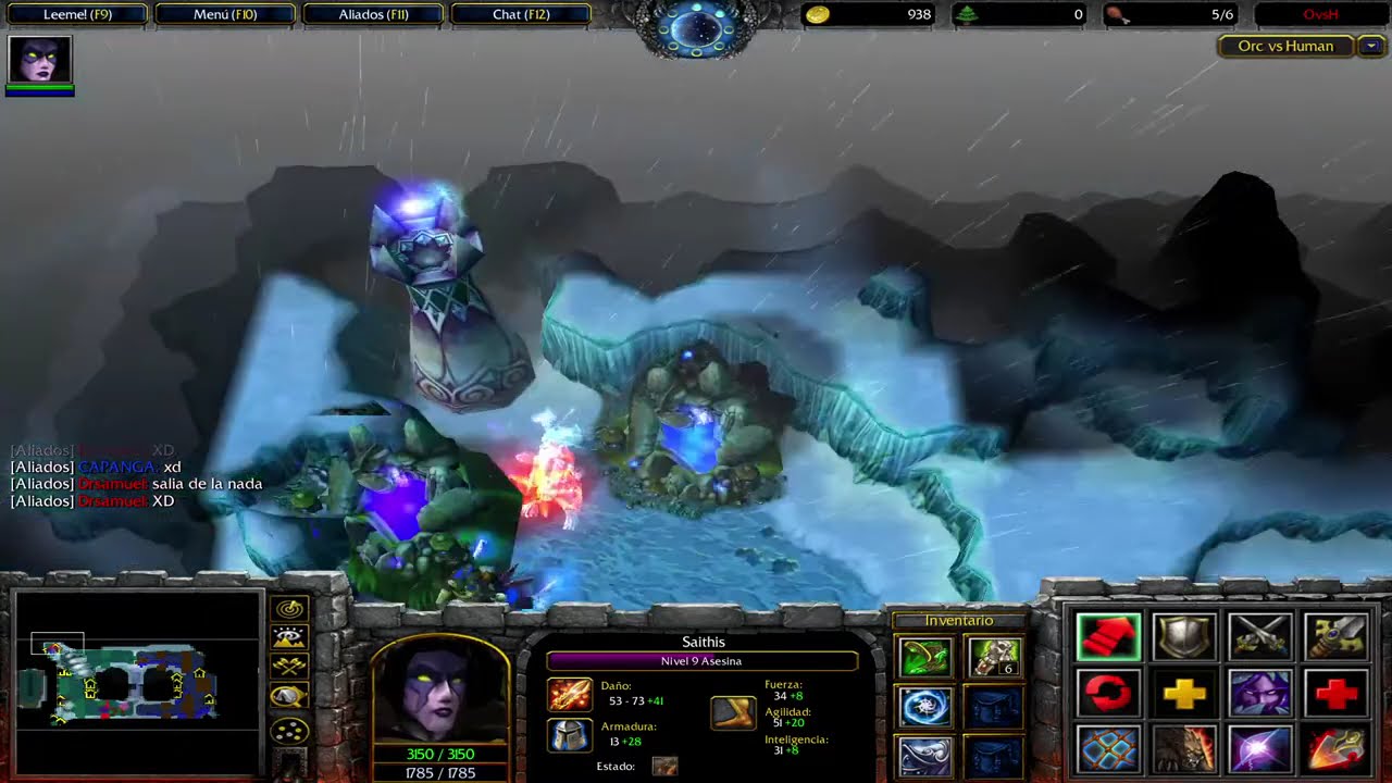 Emisión en directo de warcraft3