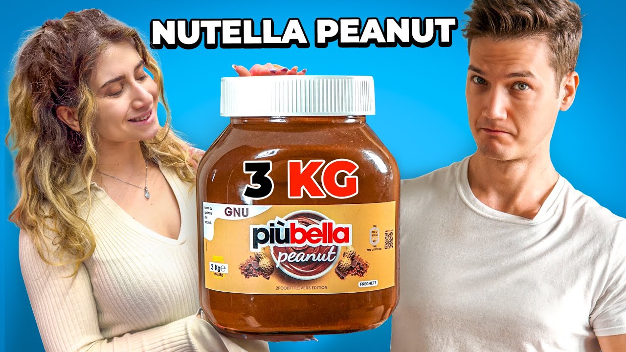 RIFACCIAMO LA NUTELLA PEANUT MA PIÙ BELLA