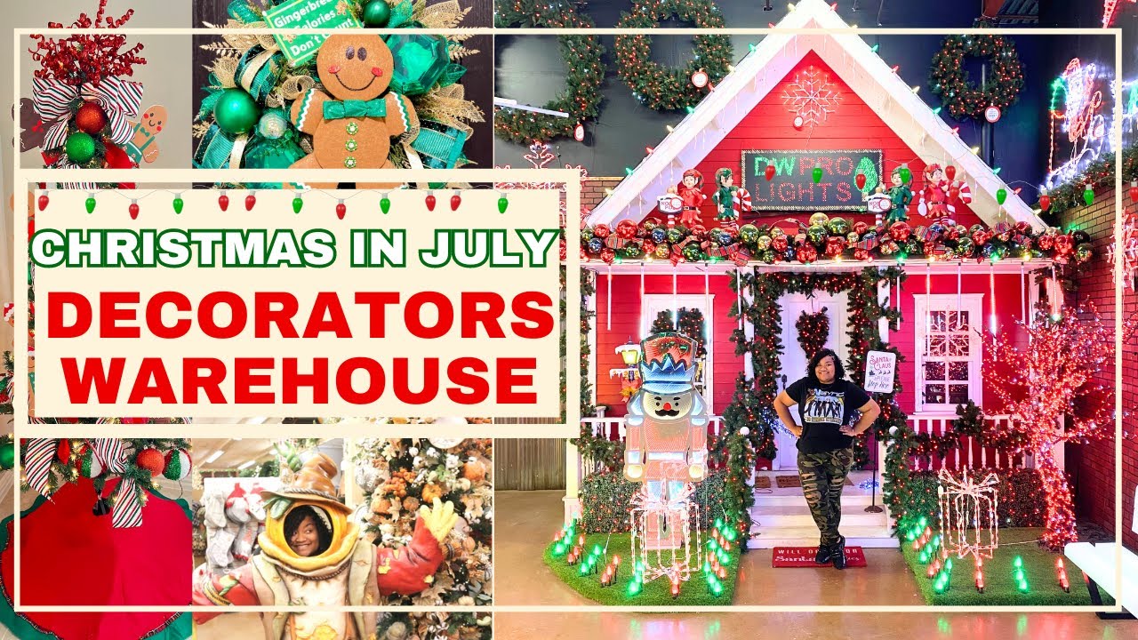 DECORATOR'S WAREHOUSE 2024 | CHRISTMAS IN JULY 2024 | CHRISTMAS DECORATIONS |ALICIA B LIFESTYLE