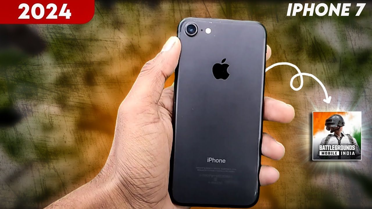 iPHONE 7 PUBG TEST in 2024 !