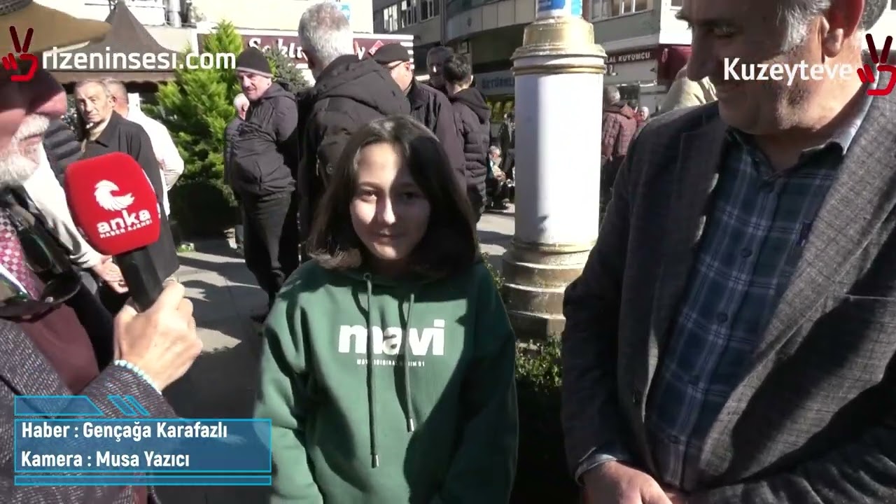 Çayeli’nde “kırmızı kart” eyleminde Vatandaşlardan Erdoğan’a tepki “Bir yüzüğüm var deyip...