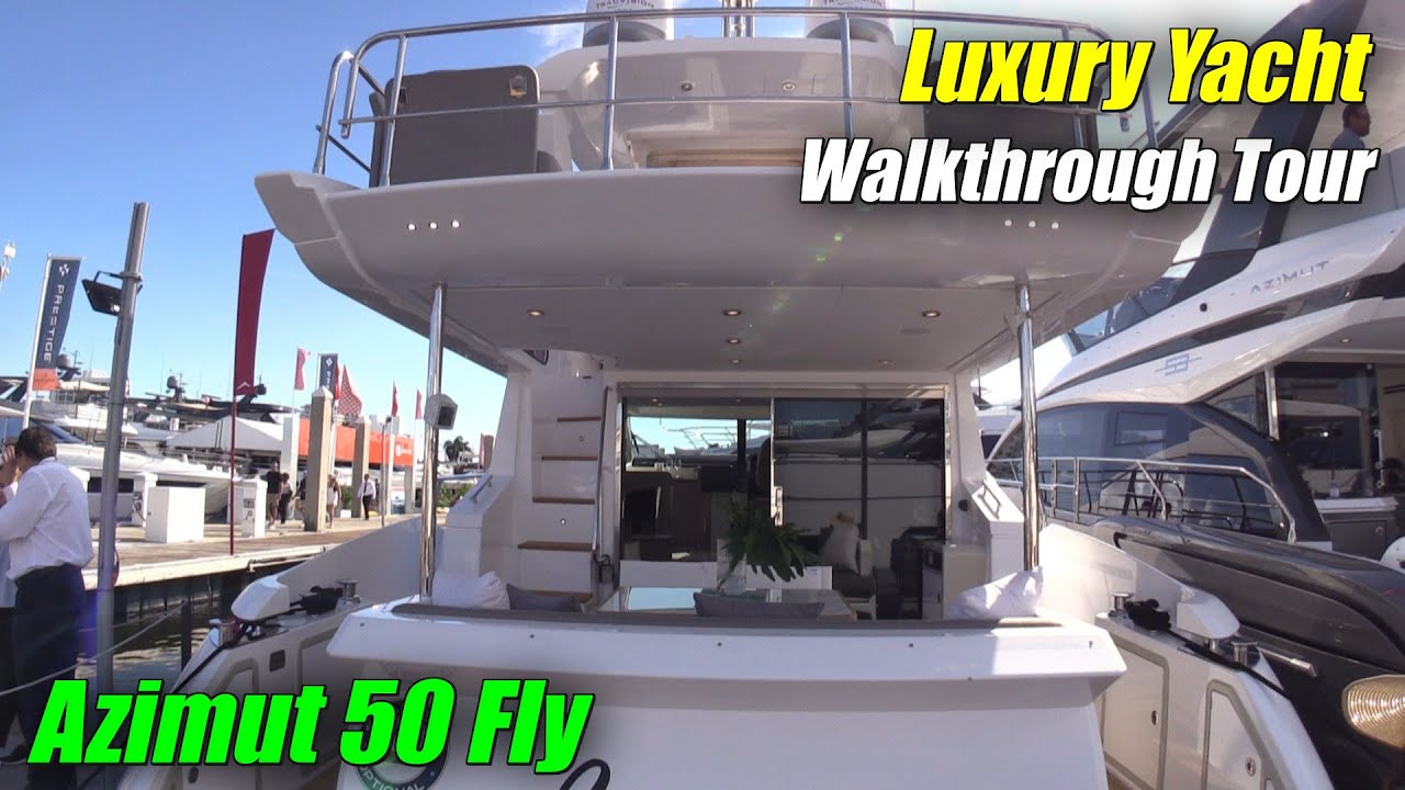 Style & Functionality ! 2023 Azimut Fly 50