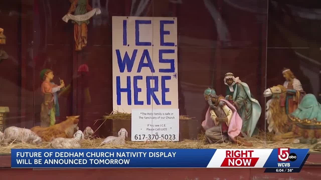 Future of Dedham nativity scene will be announced Monday