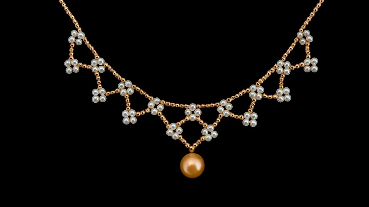  Pearl Necklace Making Tutorial