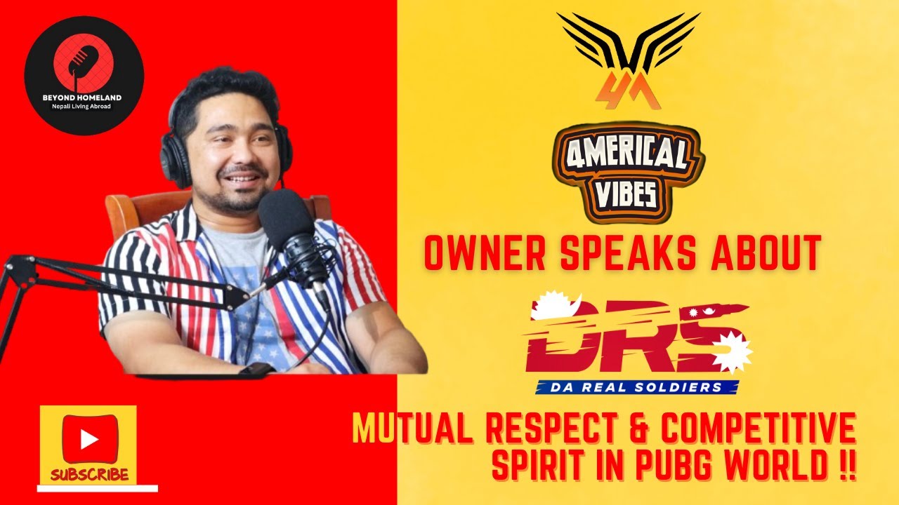 4Merical Vibes Owner Speaks about DRS Gaming | Mutual Respect & Competitive Spirit in PUBG World !!