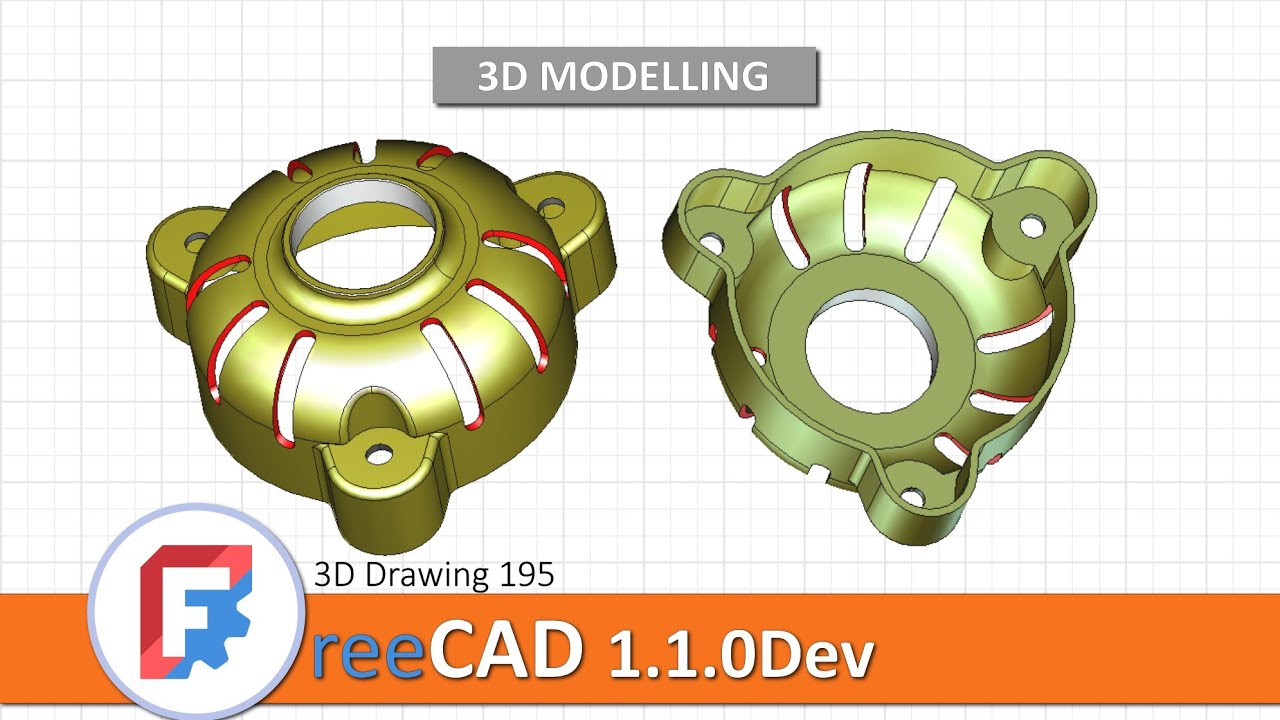 FreeCAD 1.1.0 Dev: 3D-моделирование