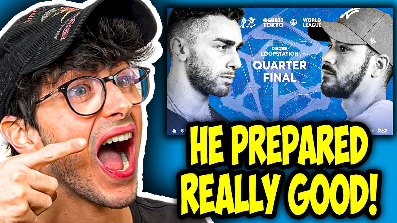BLACKROLL REACTS to BIZKIT vs MIRSA | GBB 2023 LOOPSTATION CHAMPIONSHIP | Quarterfinal