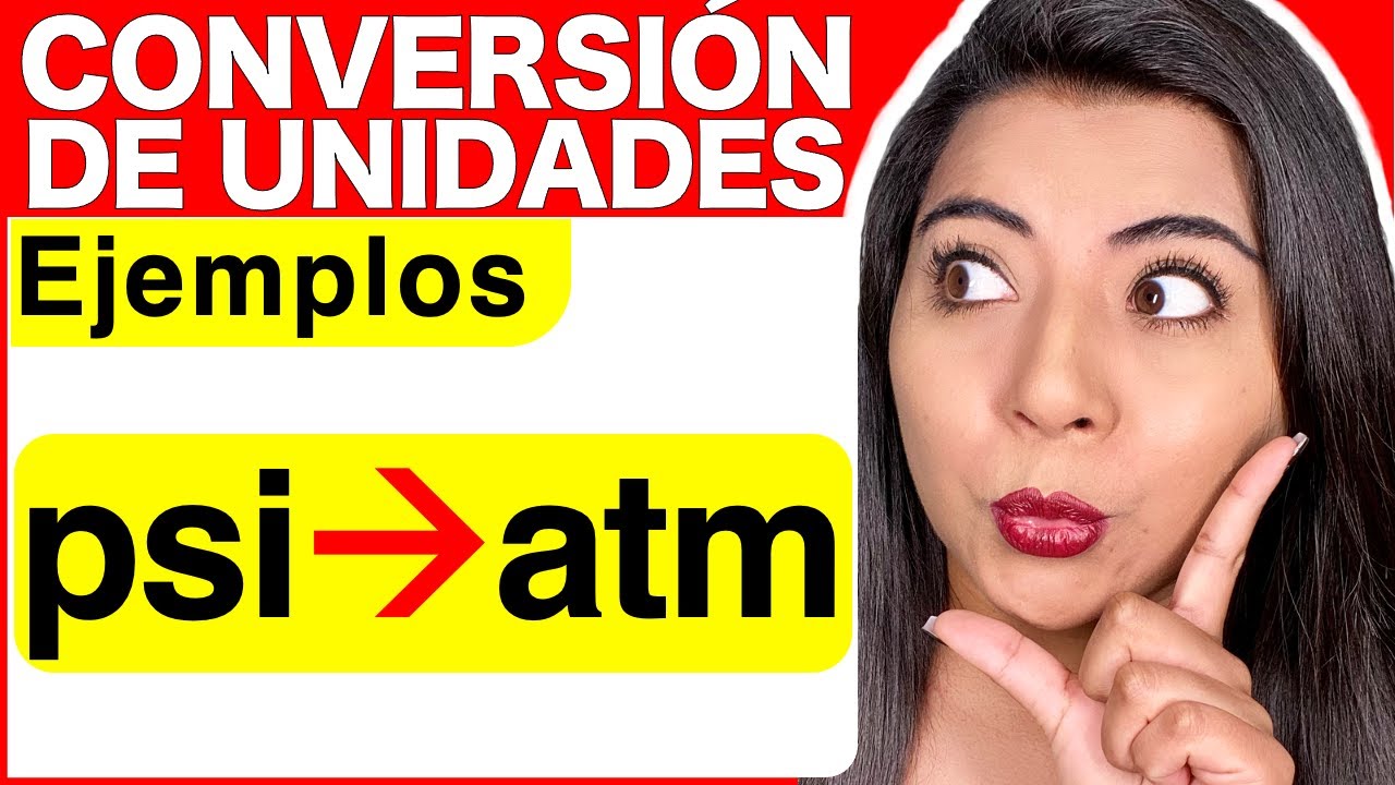 CONVERTIR de PSI a ATM