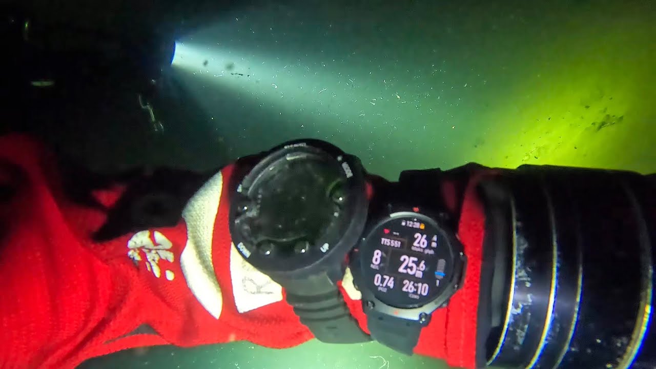 Amazfit T-REX 3 pro, underwater scuba diving test 30m