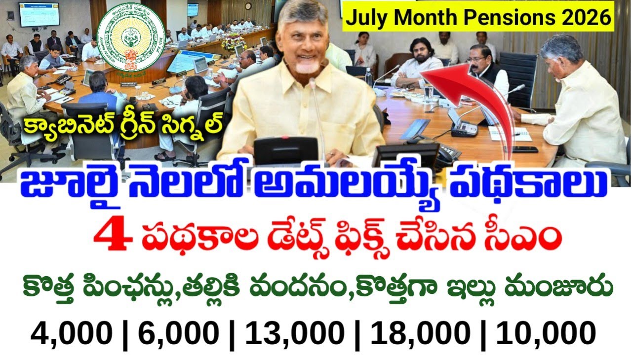 ఈరోజు నుంచి ఏపీలో అమలయ్యే పథకాలు|Ap July Schemes list 2026|Ap Upcoming July Month Schemes 2026|