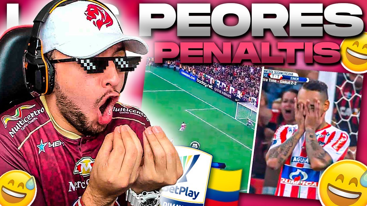 🔥LOS PEORES COBROS de PENALTI en el FÚTBOL COLOMBIANO😅🇨🇴| CAMILO MD