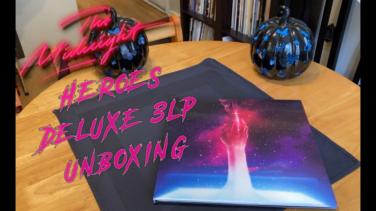 The Midnight - Heroes Deluxe 3LP Unboxing (Vinyl)
