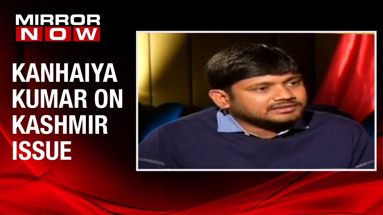 Former JNUSU President Kanhaiya Kumar speaks on Kashmir Issue | EXCLUSIVE