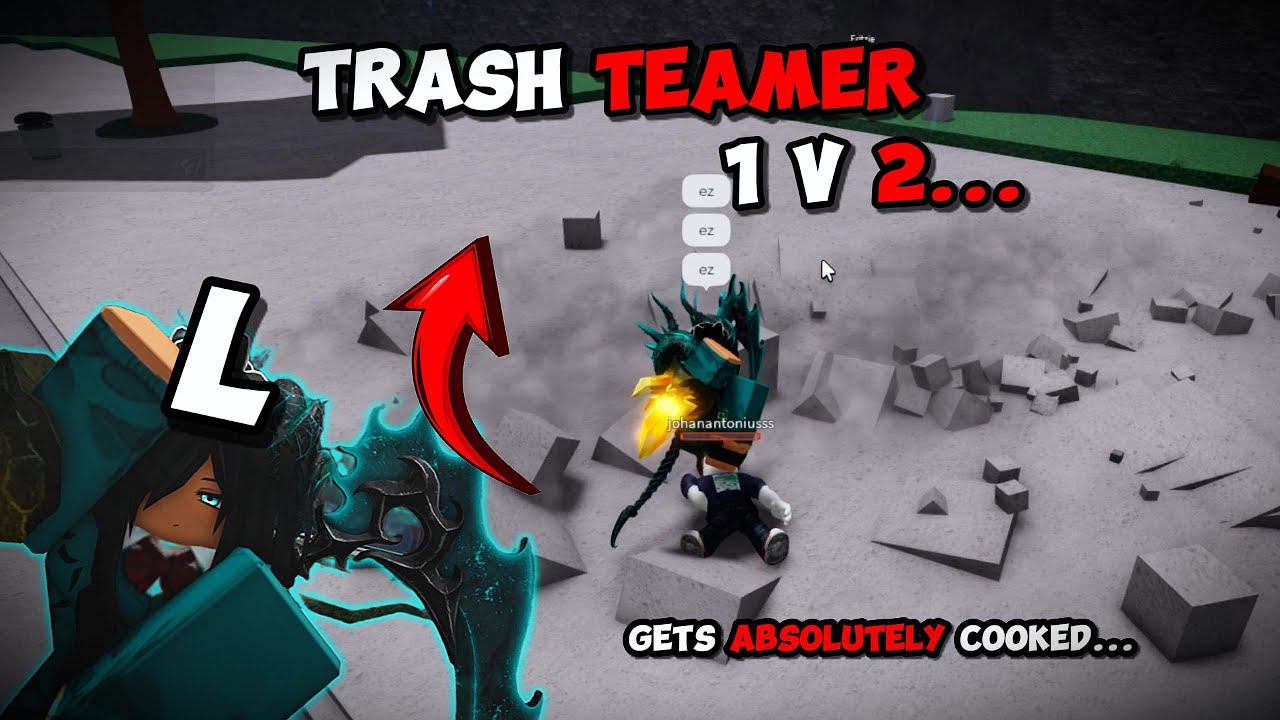 TOXIC Teamer THINKS he can 1 v 1 me lol