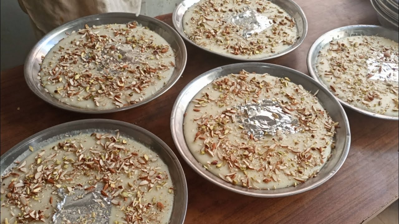 Kheer Recipe 5KG Degi Shadiyoon Wali Kheer Recipe || شادیوں والی دیگی کھیر بنانے کا آسان طریقہ Tahir